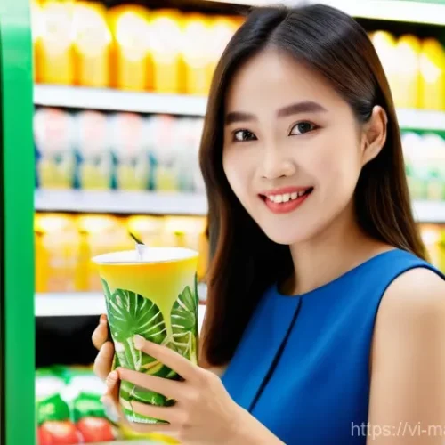 뉴로마케팅 기법으로 소비자 행동 변화 유도하기 - **Prompt:** A young Vietnamese woman in her late 20s, dressed in a stylish yet casual outfit suitabl...